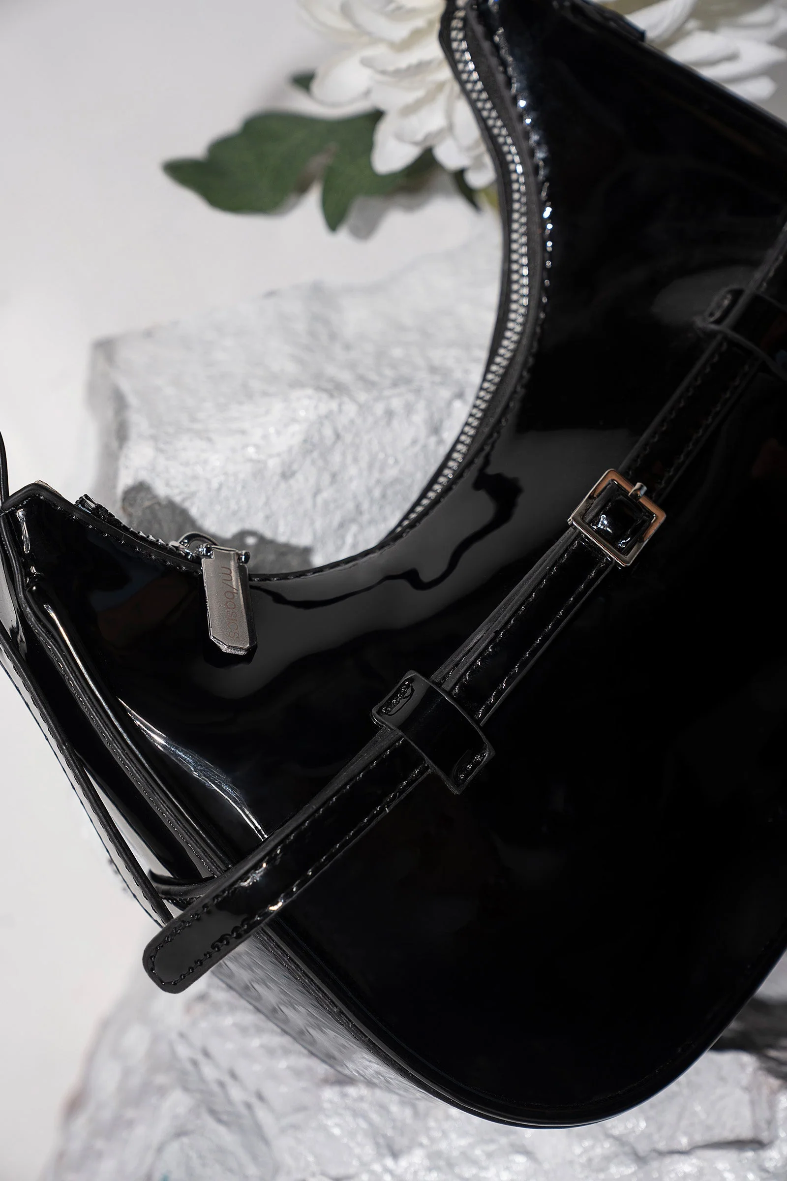 Belted Crescent Bag - Image 6