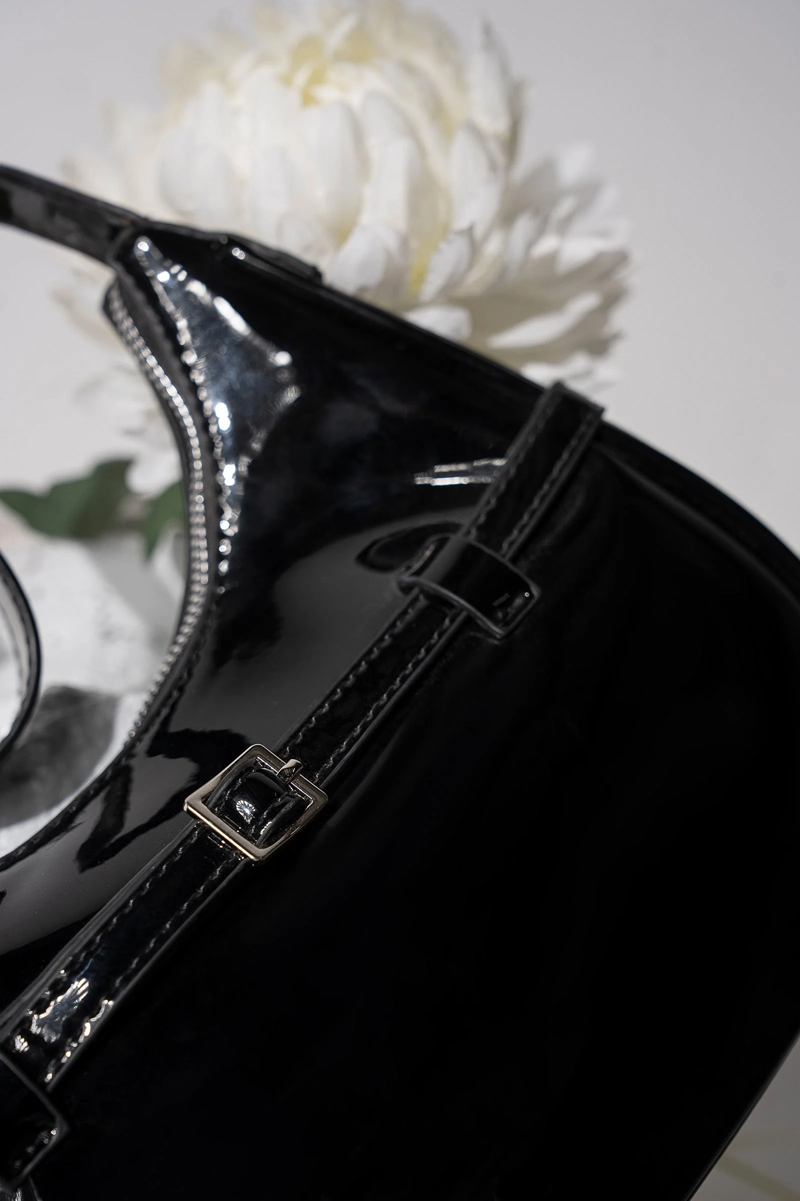 Belted Crescent Bag - Image 7