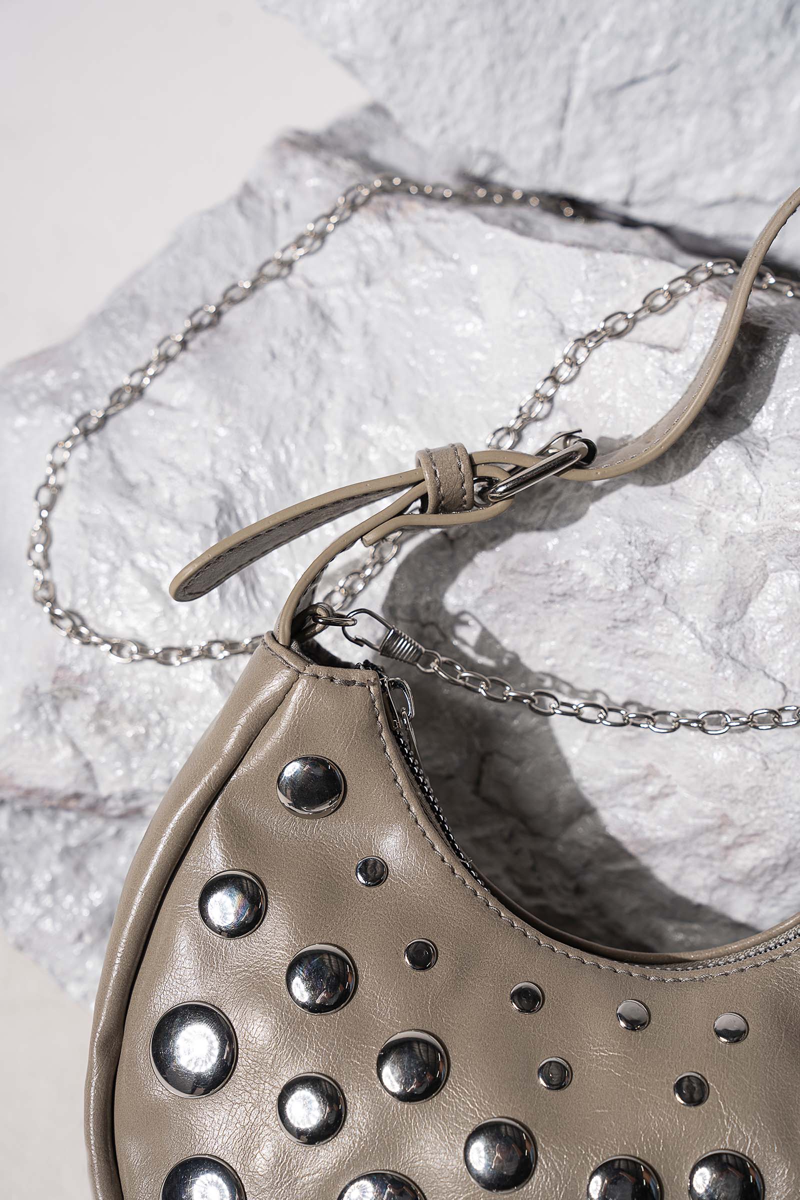 Studded Hobo Bag - Image 5