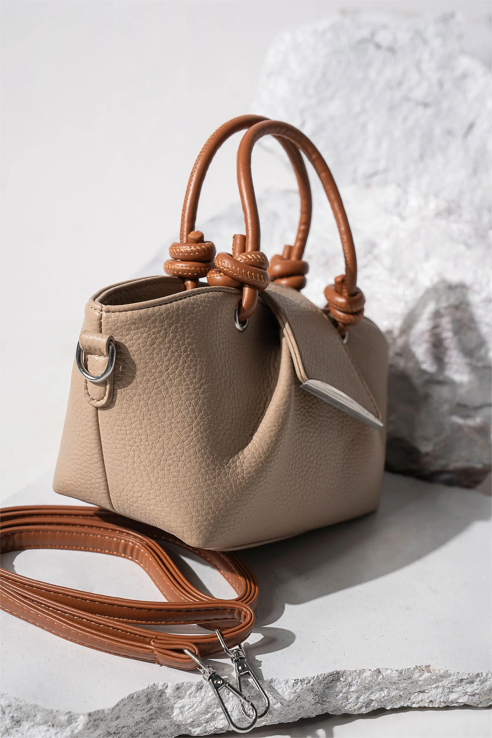 Knotted Mini Handbag - Image 7