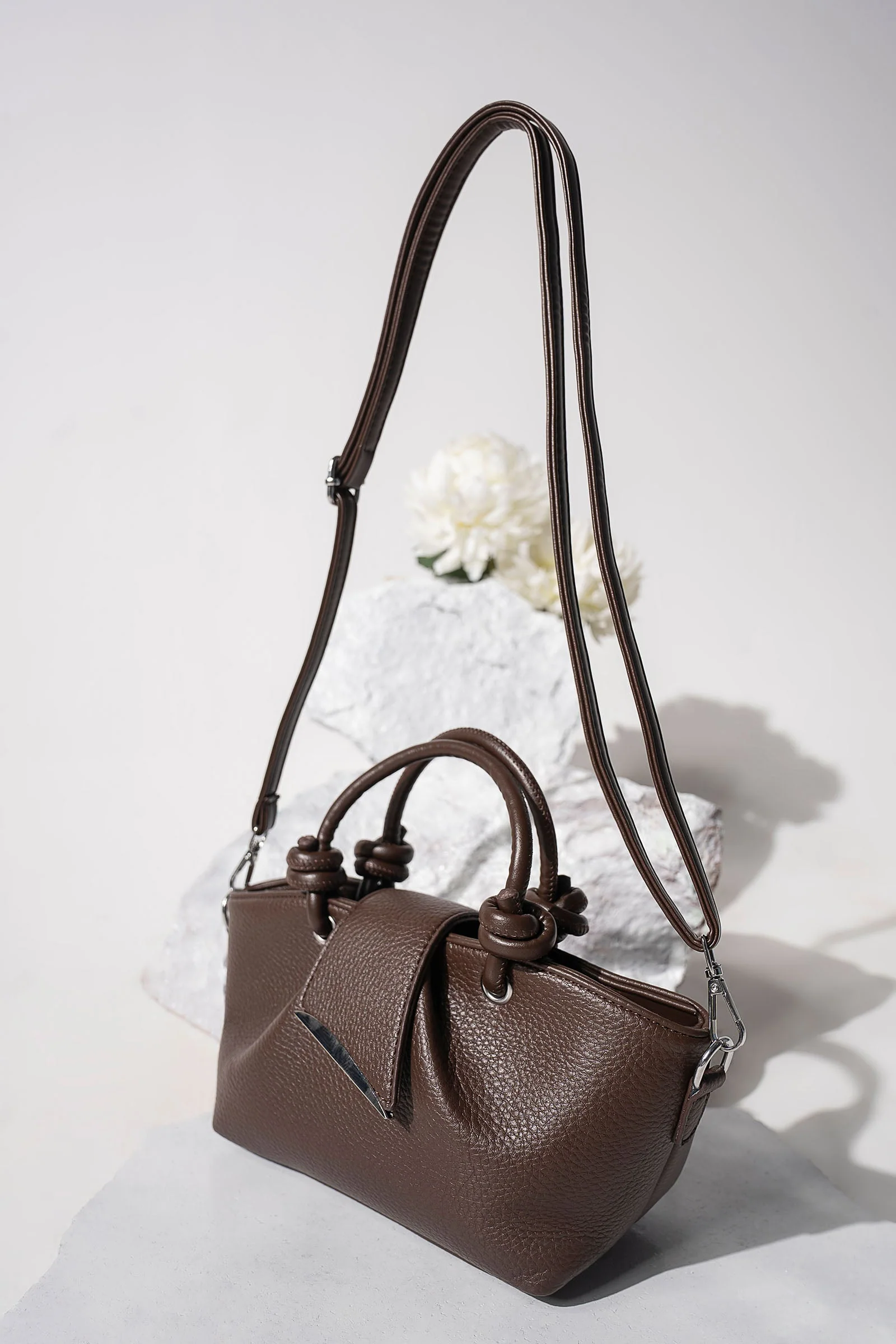 Knotted Mini Handbag - Image 9