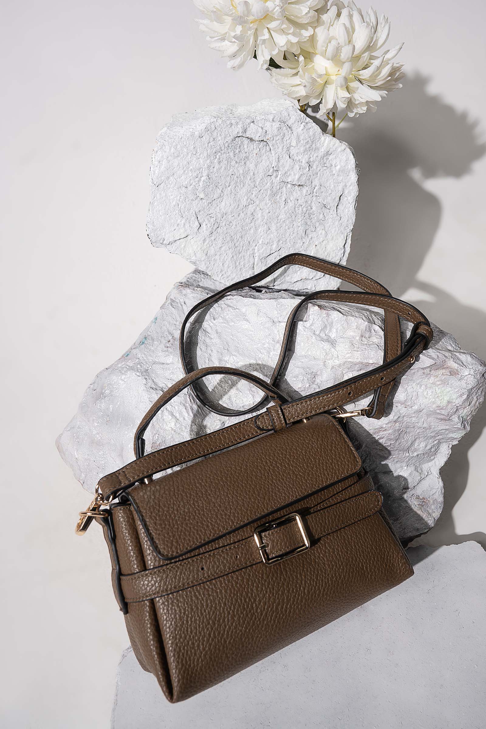 Belted Crossbody Bag - Image 4