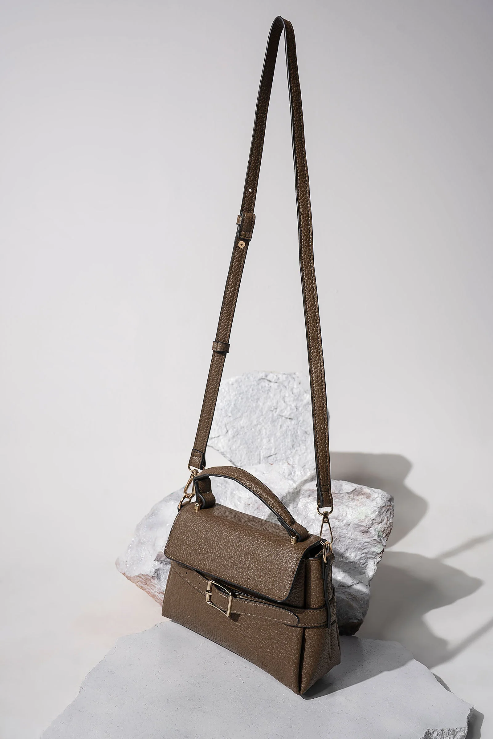 Belted Crossbody Bag - Image 6