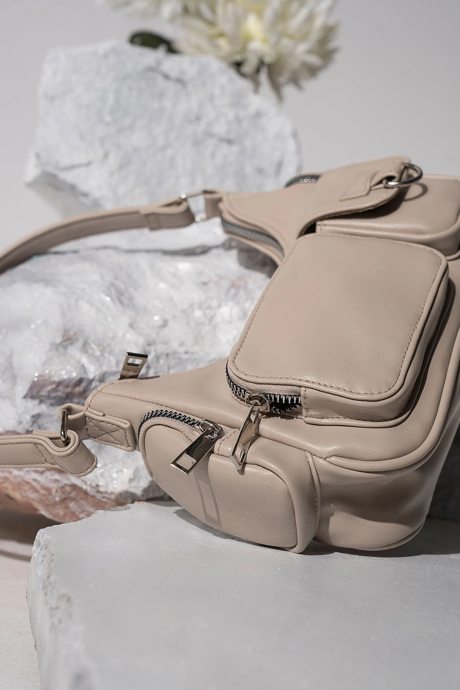 Multi-Pocket Hobo Bag - Image 2