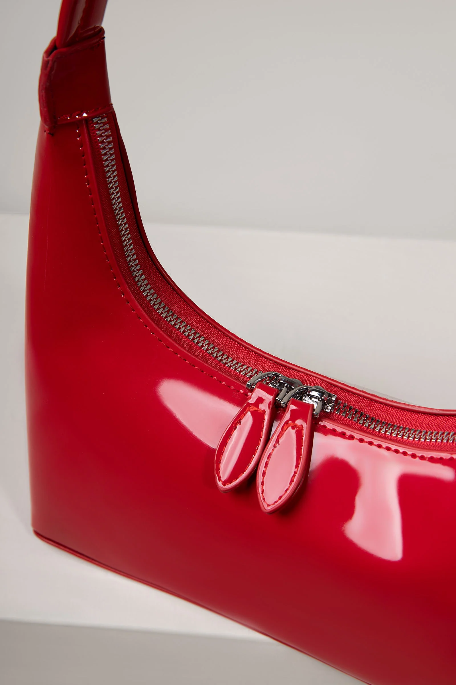 Patent Hobo Bag | ABG-S25-8A - Image 2