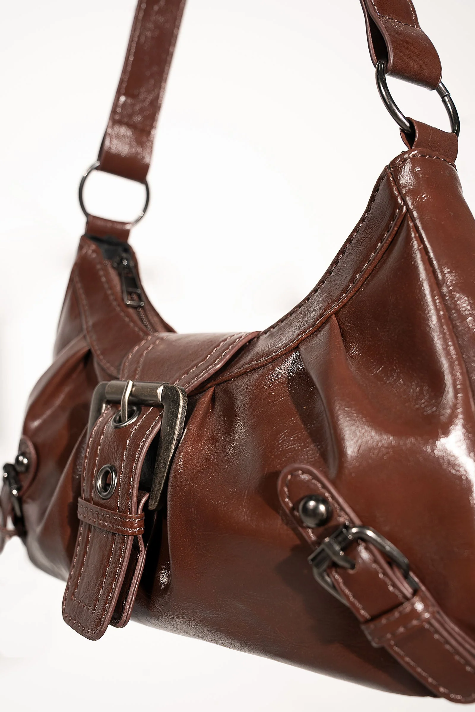 Belted Shoulder Bag - Image 2