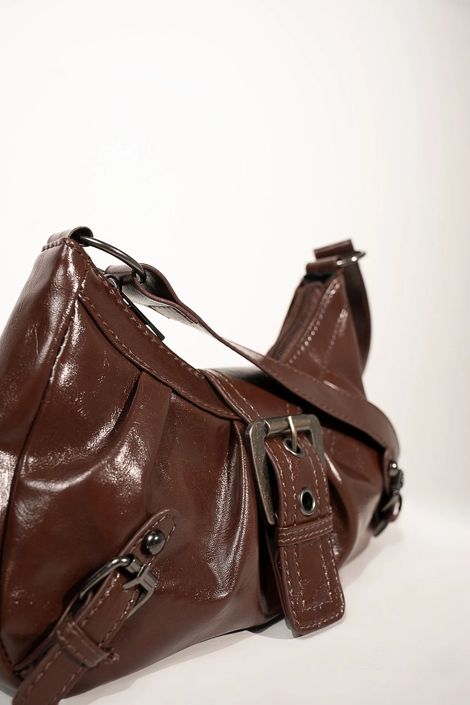 Belted Shoulder Bag - Image 3