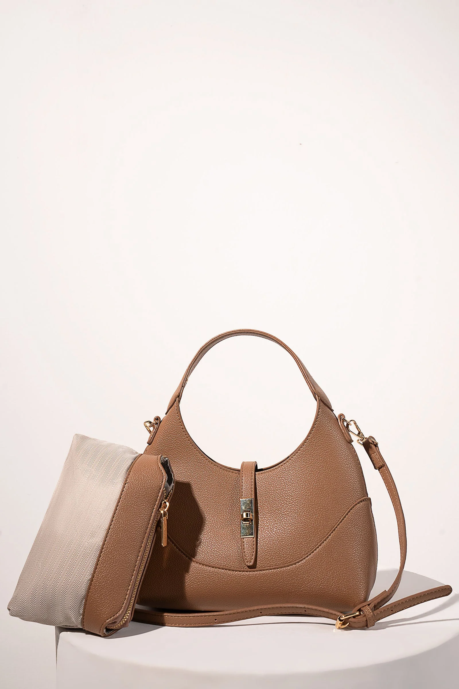 Belted Hobo Bag - Image 6