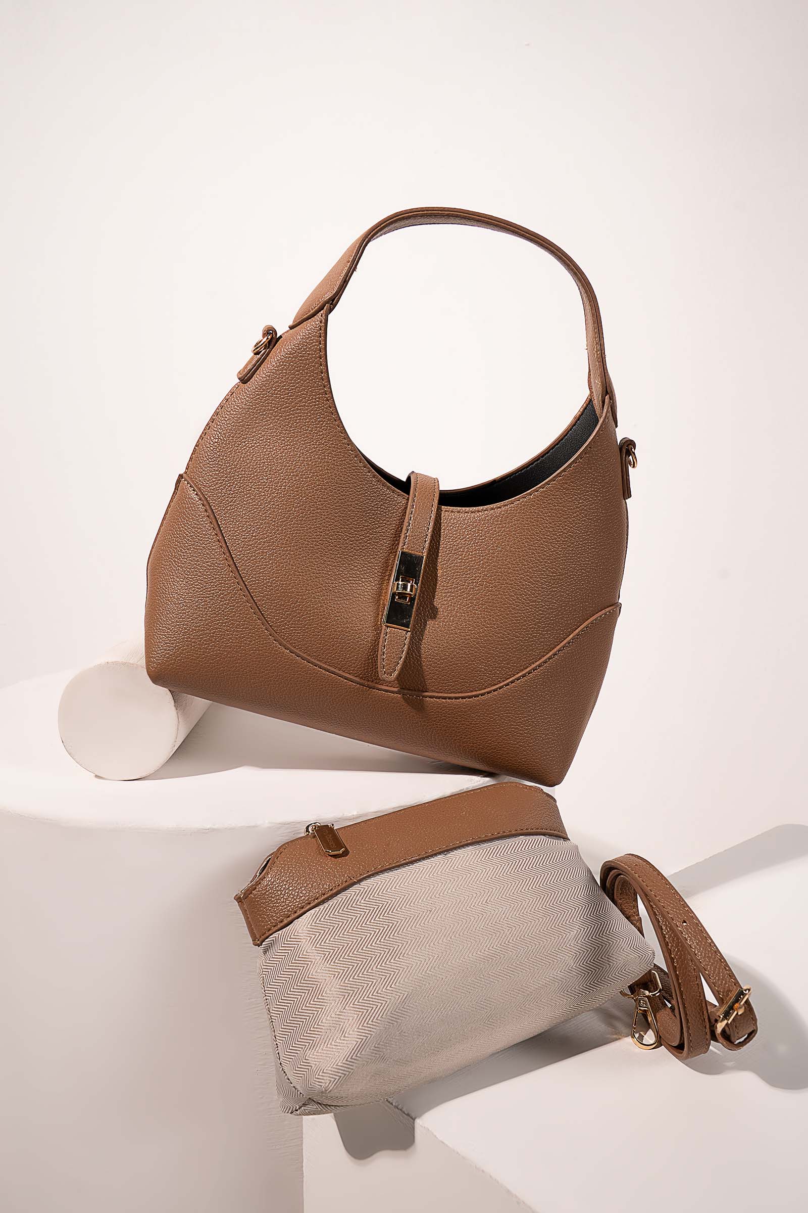 Belted Hobo Bag - Image 7
