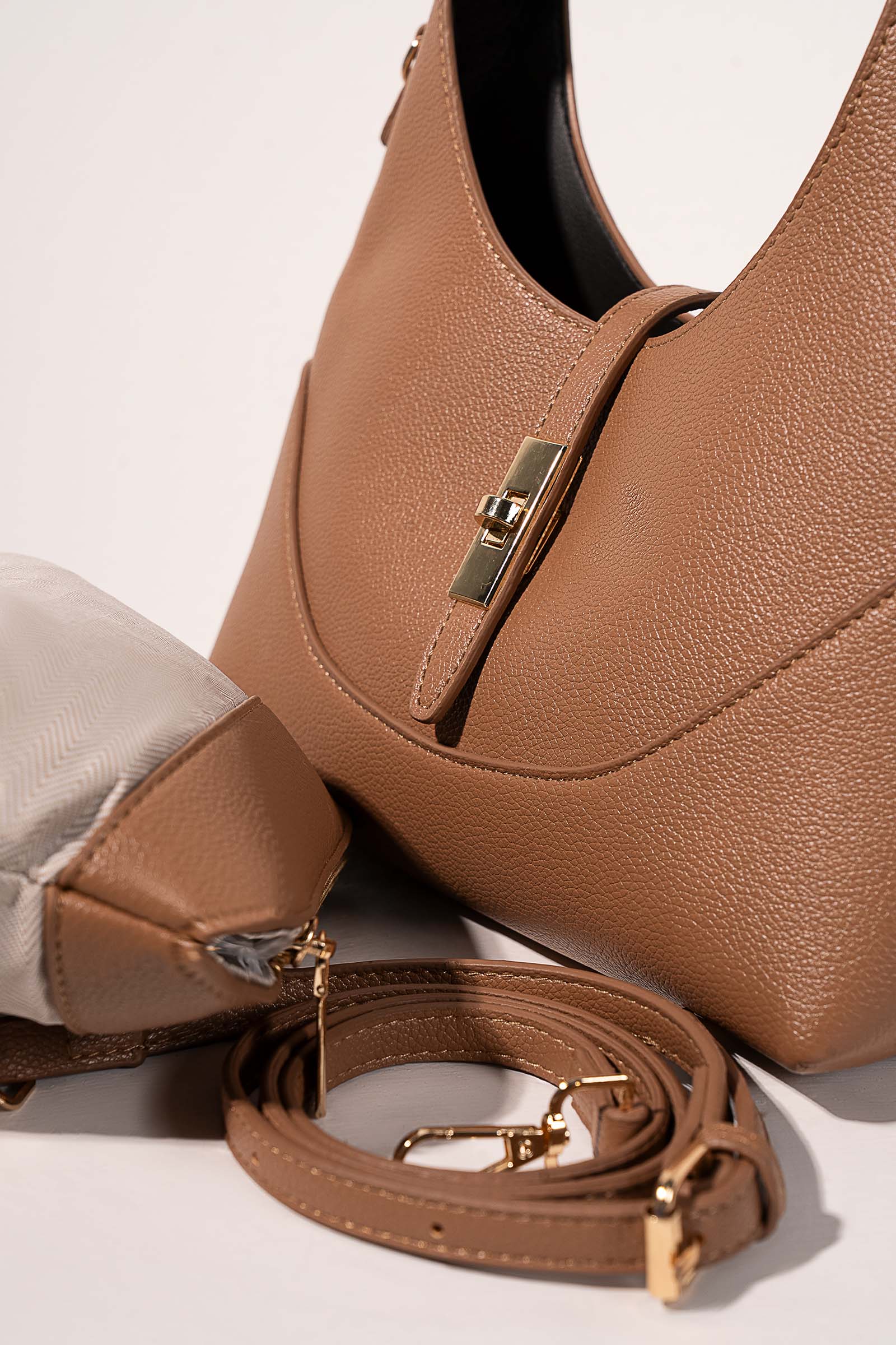 Belted Hobo Bag - Image 8