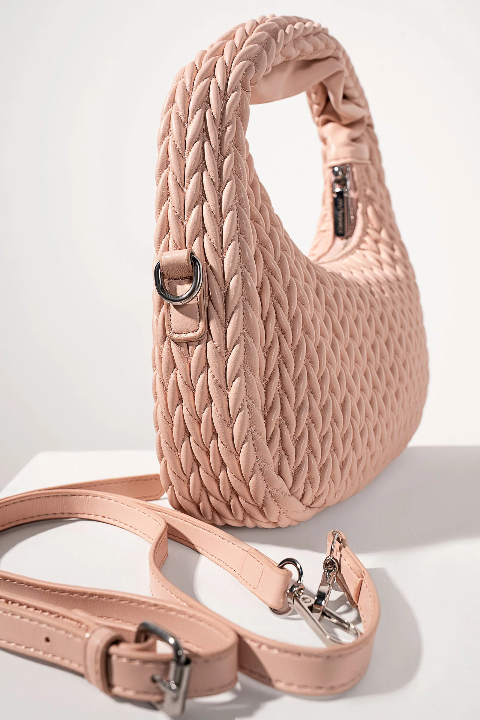 Quilted Hobo Bag - Image 3