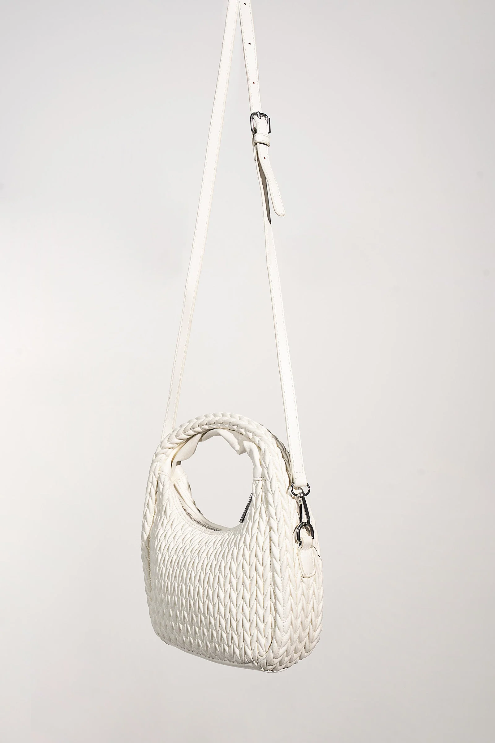 Quilted Hobo Bag - Image 4