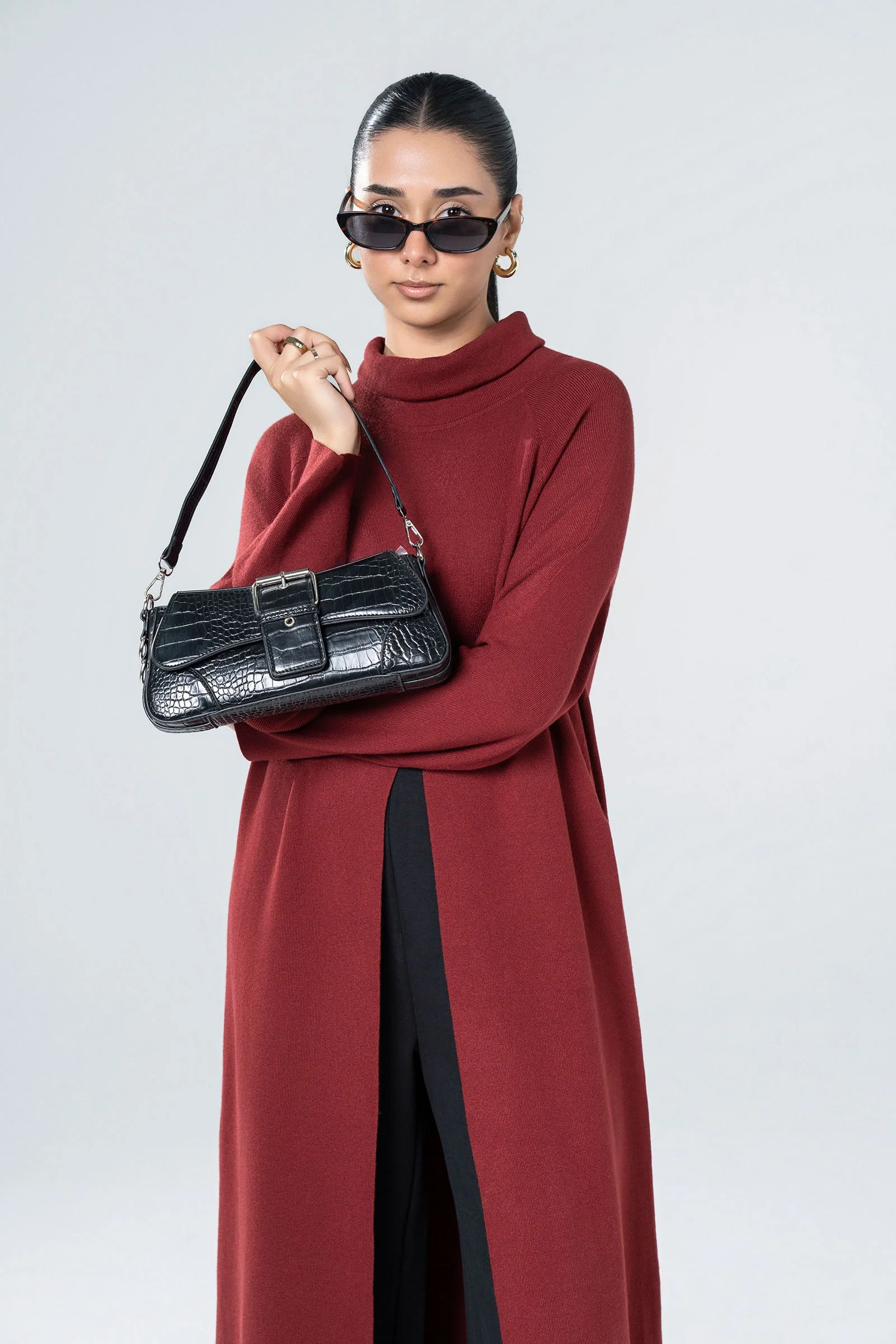 Belted Shoulder Bag - Image 2