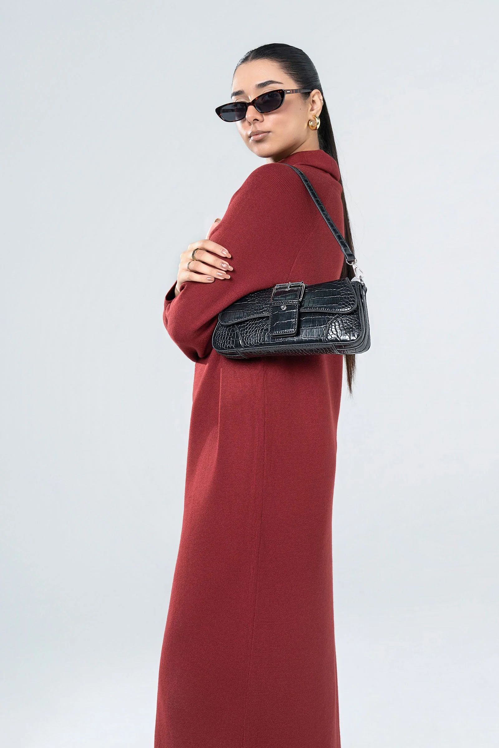 Belted Shoulder Bag - Image 4