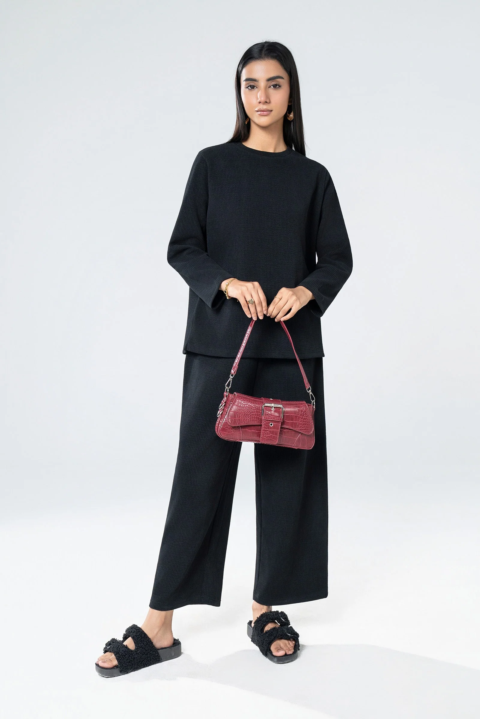 Belted Shoulder Bag