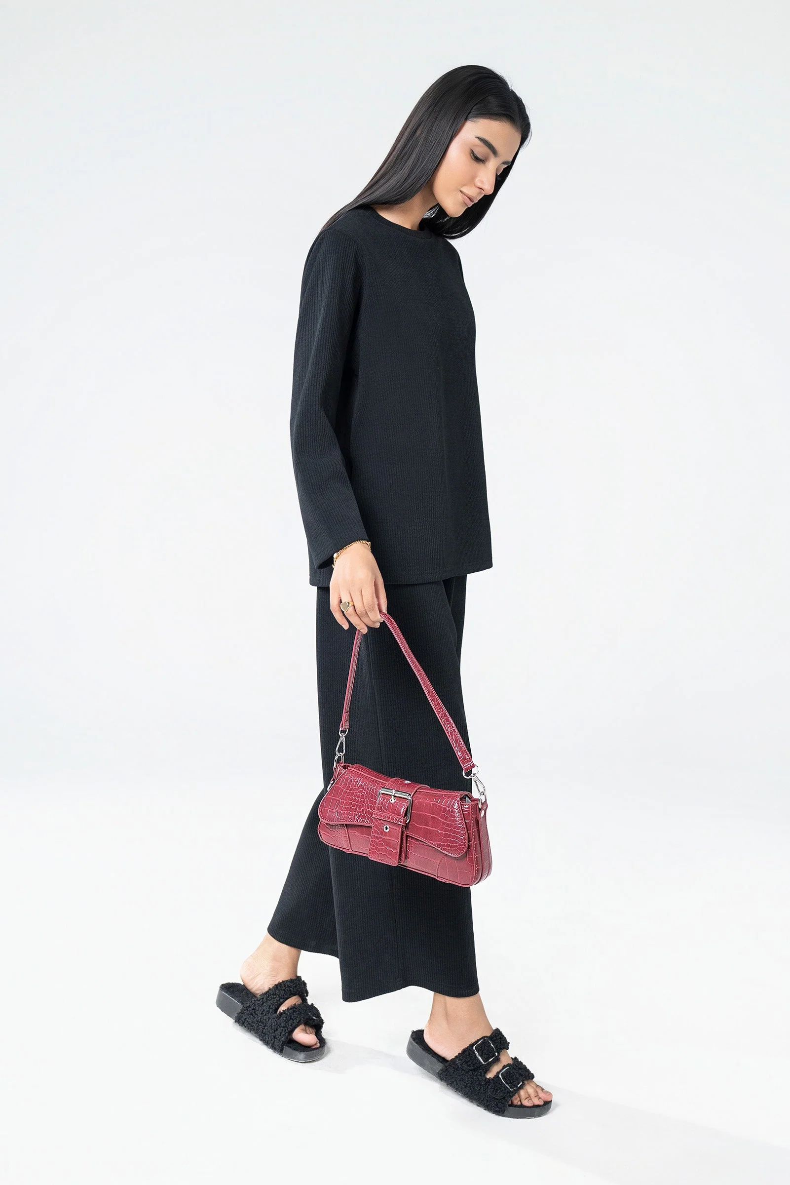 Belted Shoulder Bag - Image 2