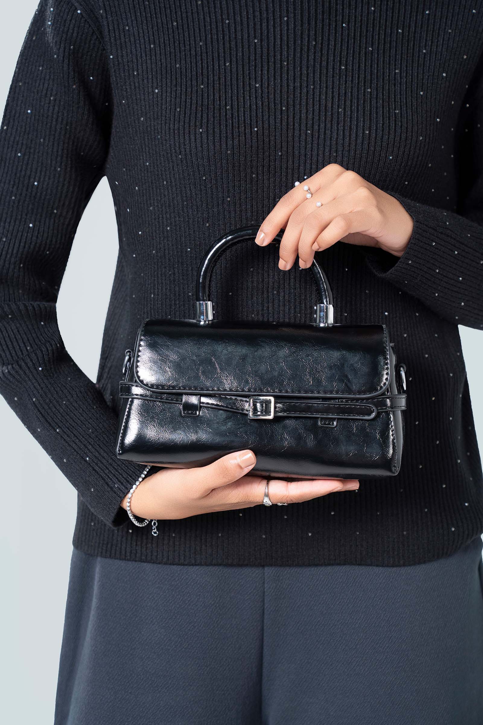 Elongated Trapeze Bag - Image 2