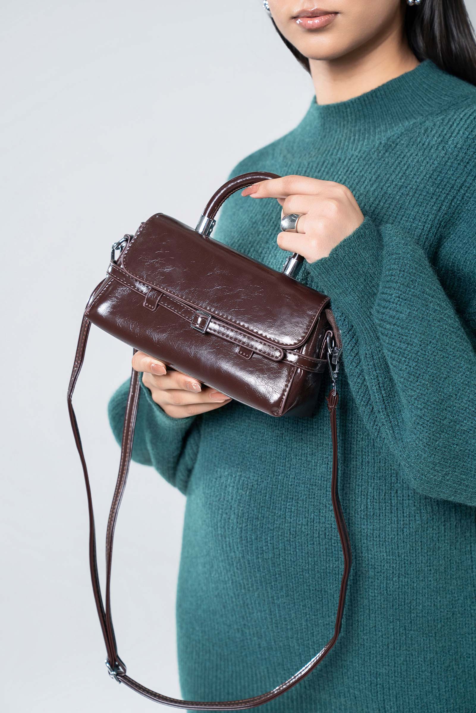 Elongated Trapeze Bag - Image 2