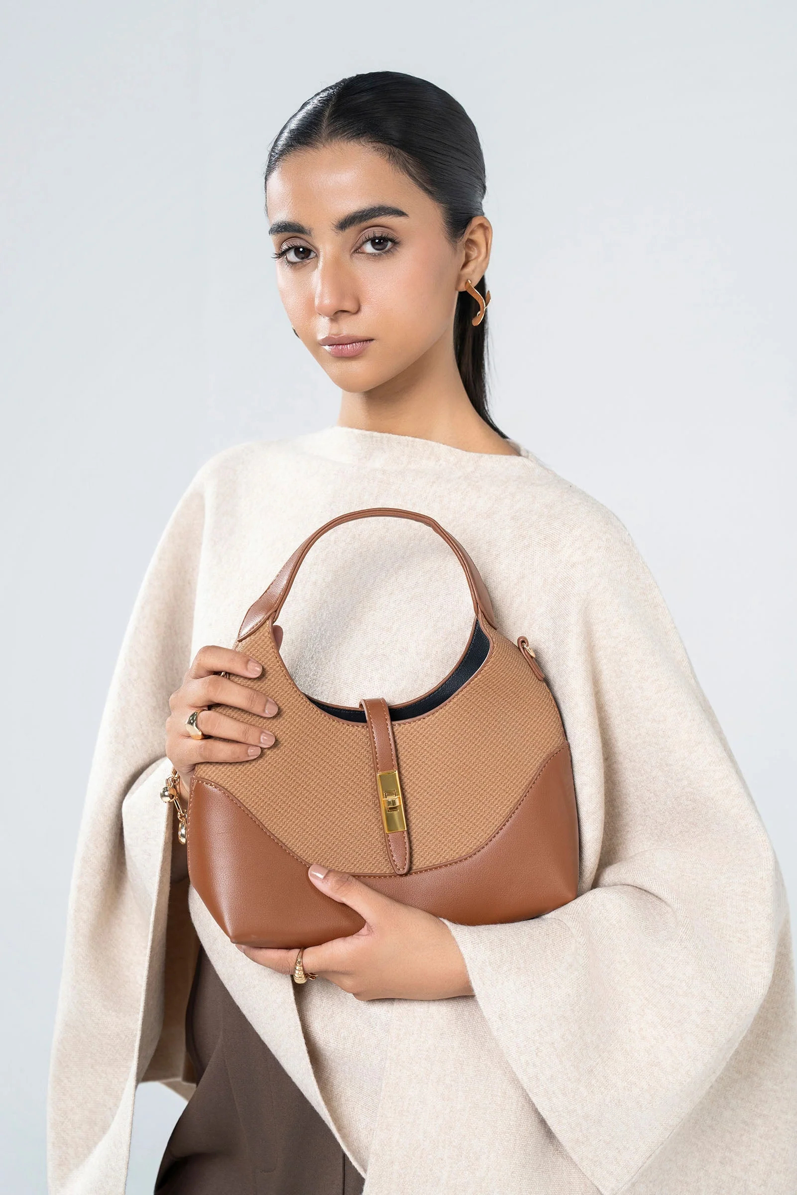 Belted Shoulder Bag