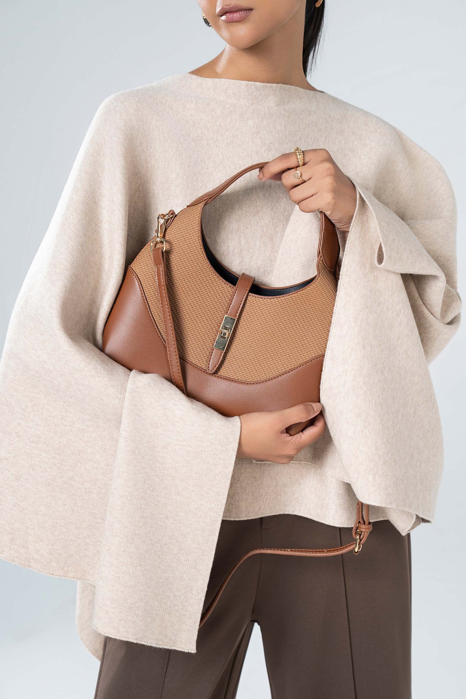 Belted Shoulder Bag - Image 2