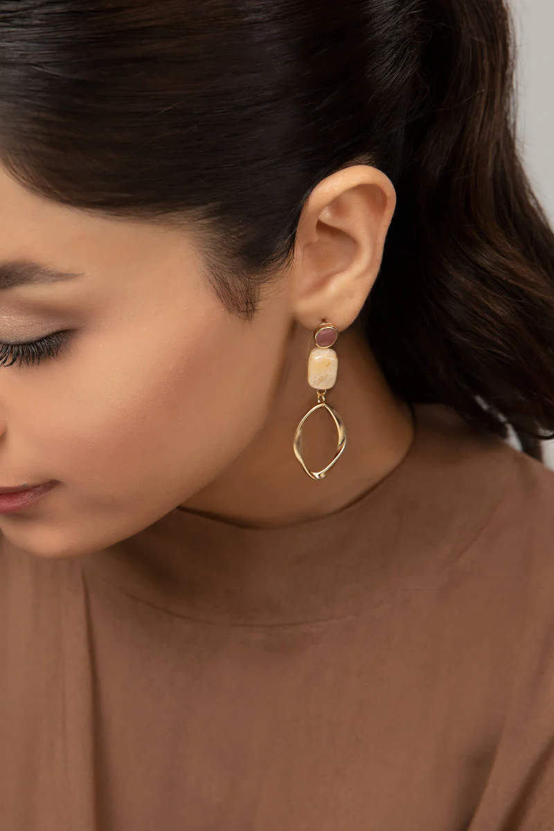 Earrings Brown AER-W21-005 - Image 2