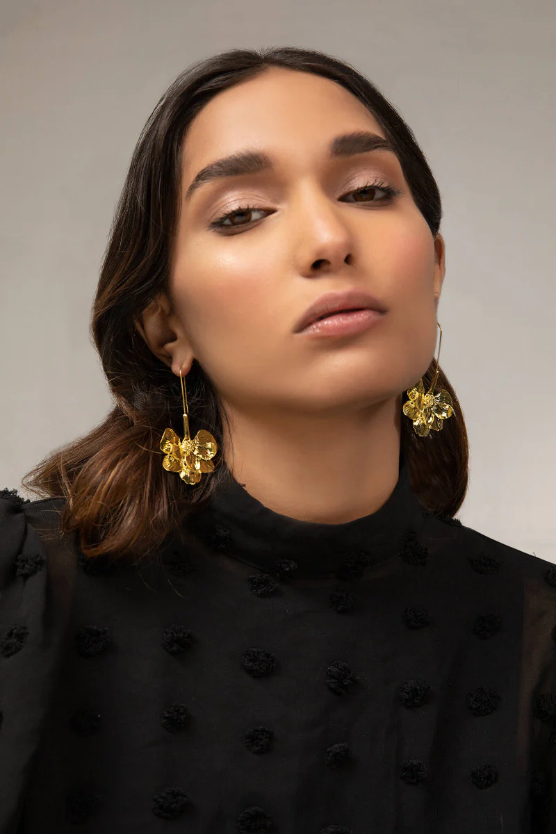 Earrings Gold AER-W21-047 - Image 2