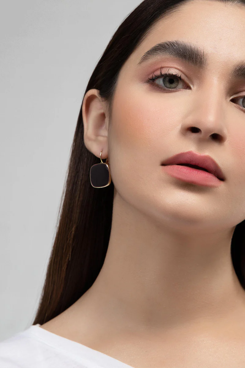 Earrings Black AER-W21-056 - Image 2
