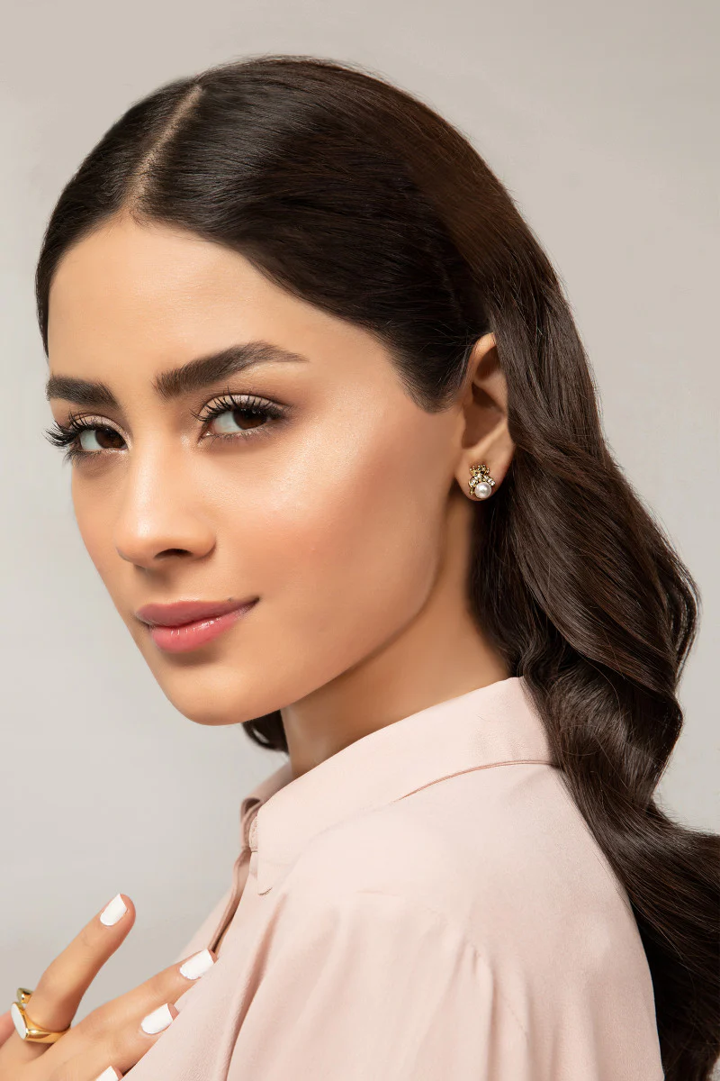 Earrings Gold AER-W21-077 - Image 3