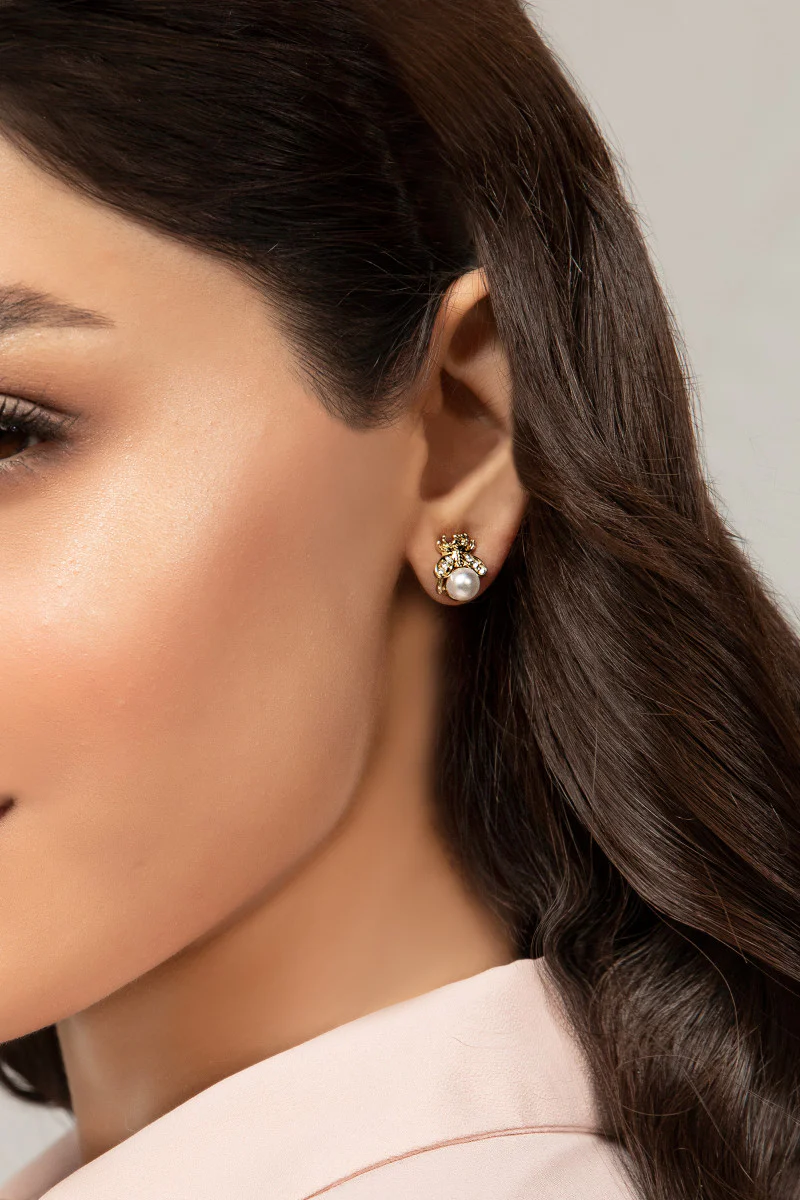 Earrings Gold AER-W21-077 - Image 4