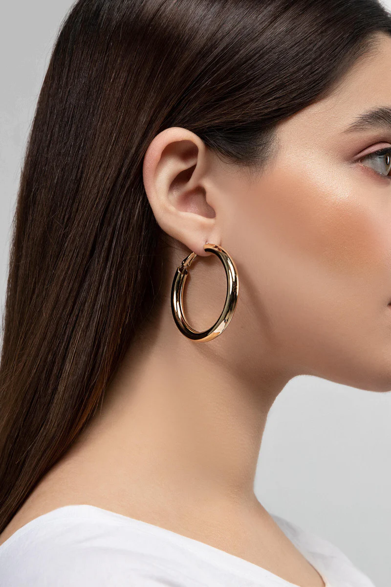 Earrings Gold AER-W21-078 - Image 2