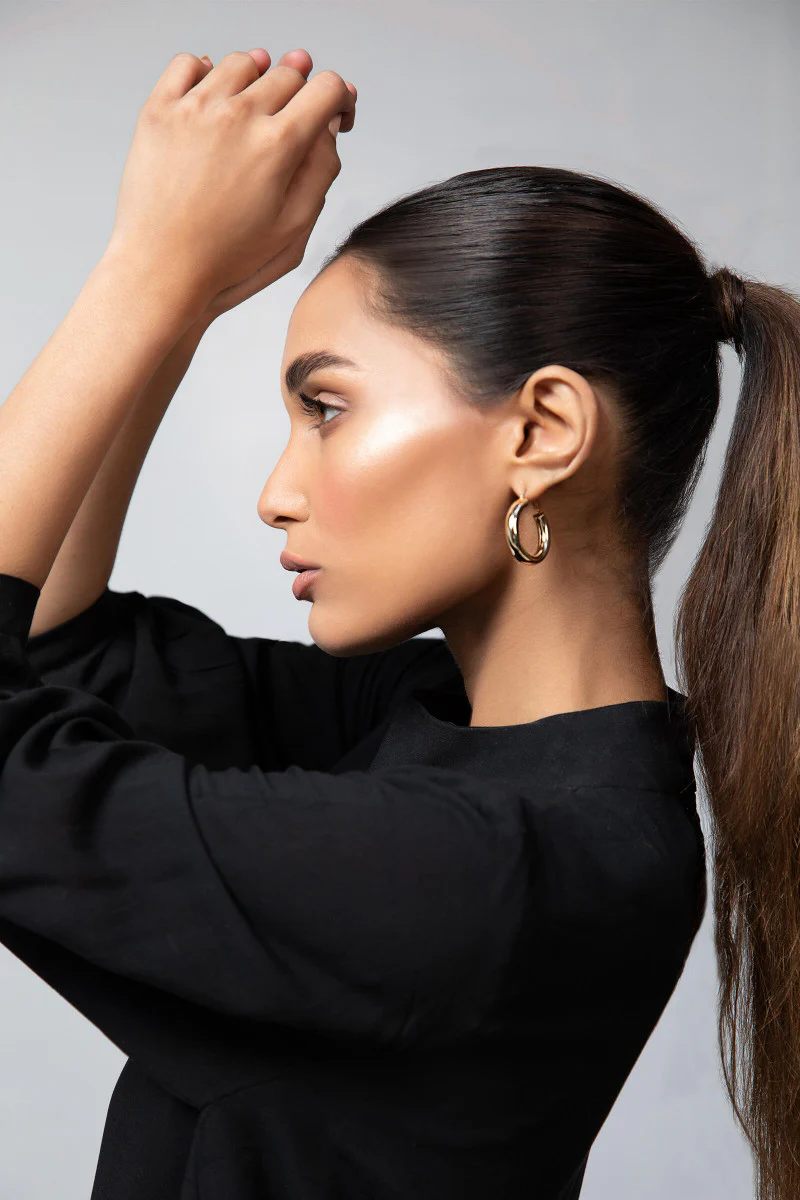 Earrings Gold AER-W21-079 - Image 2