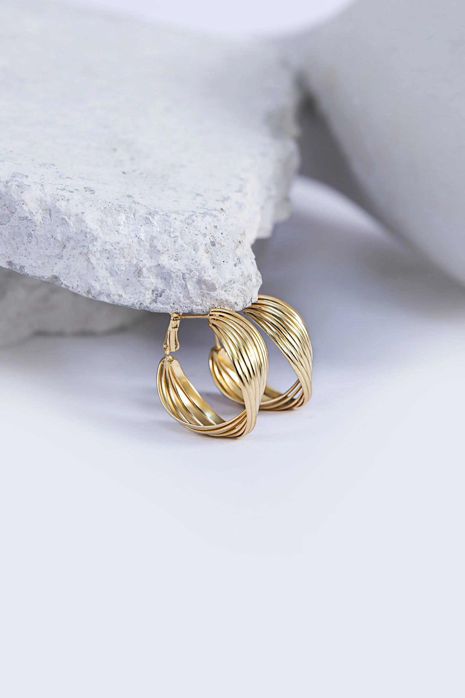 Round Hopes Earrings - Image 2