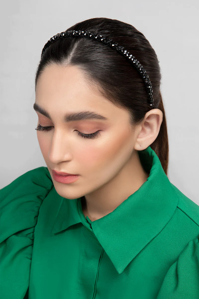 Hairband Black AHB-W21-001 - Image 2