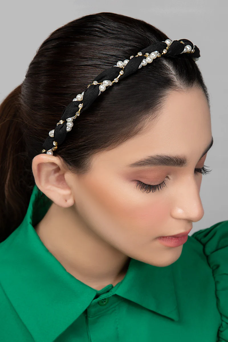 Headband Black AHB-W21-007 - Image 2