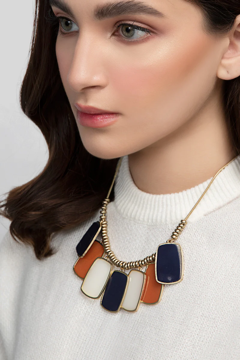 Necklace Brown ANK-W21-002 - Image 2
