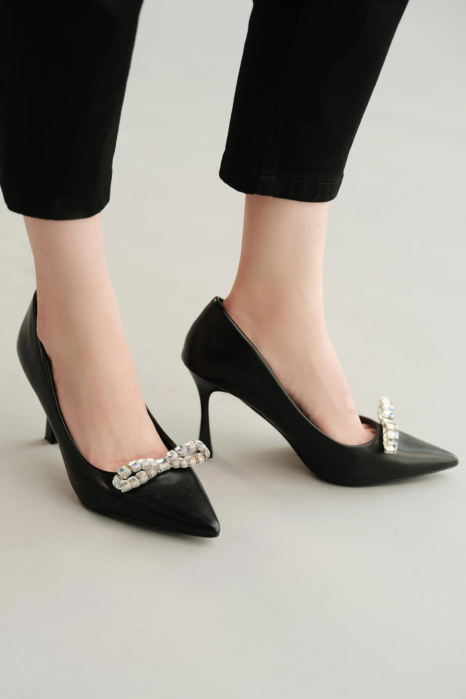 Embellished Court Shoes