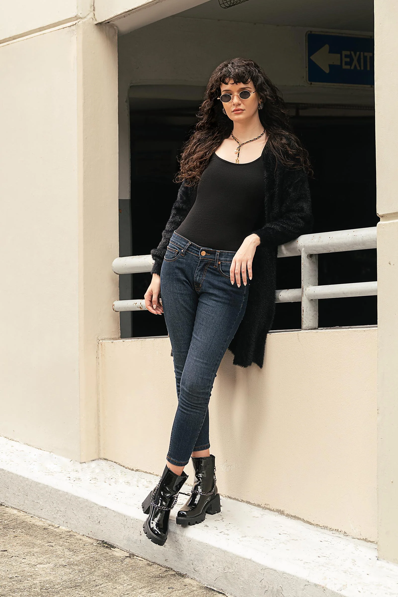 Long Patent Chain Boots - Image 6