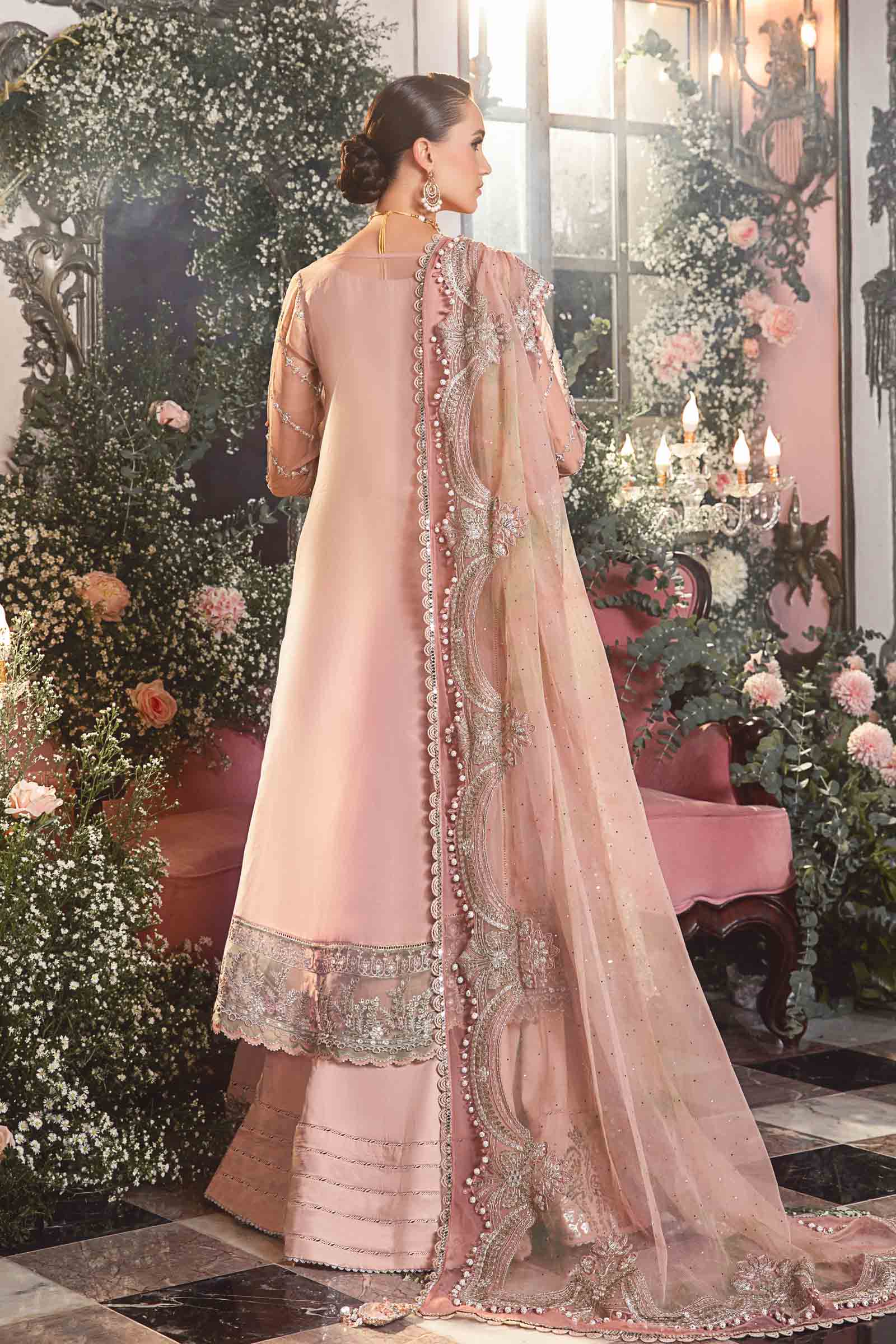 Unstitched Mbroidered | Pastel Pink BD-2706 - Image 12