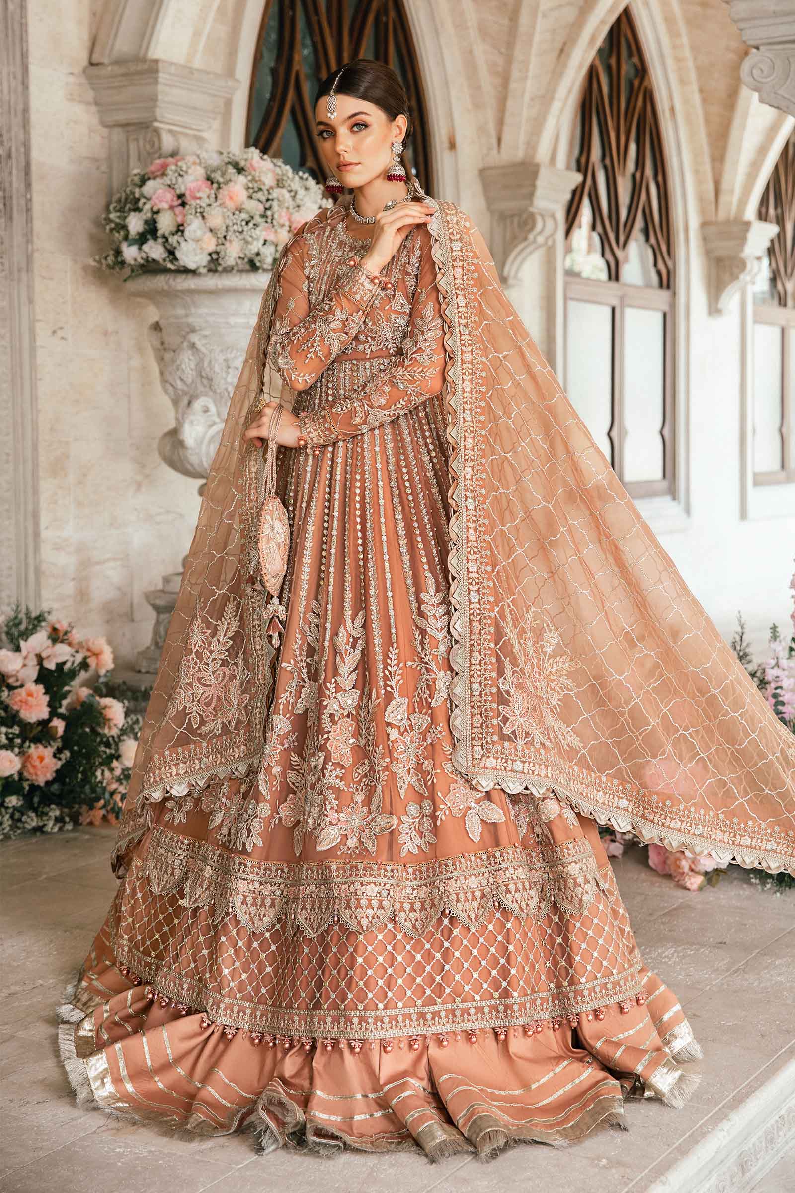 3 Piece Unstitched Embroidered Suit | BD-2804 - Image 10