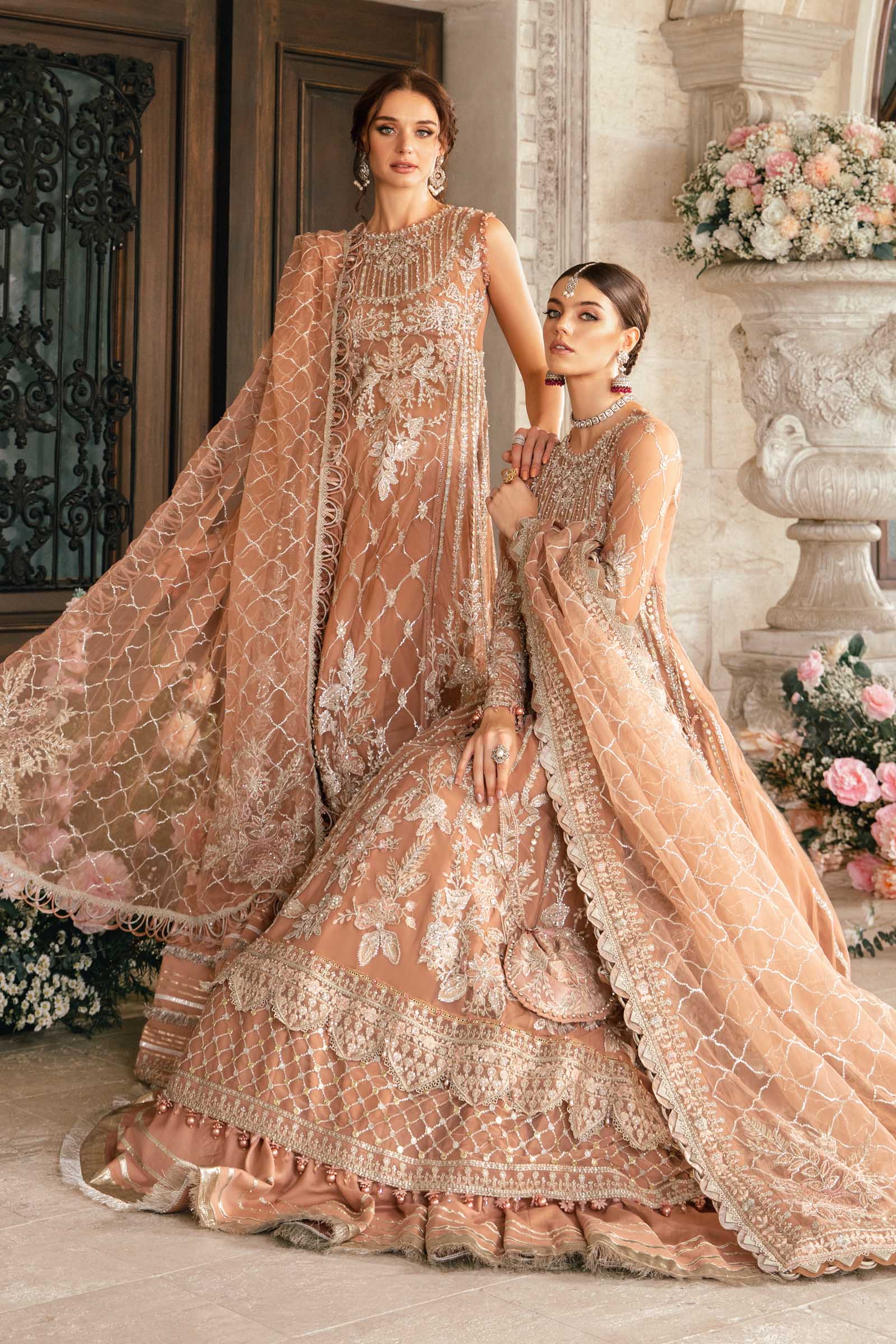 3 Piece Unstitched Embroidered Suit | BD-2804 - Image 2