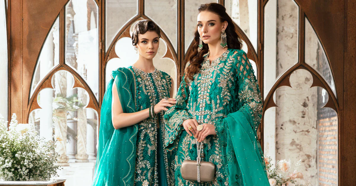 3 Piece Unstitched Embroidered Suit | BD-2806 - Image 14