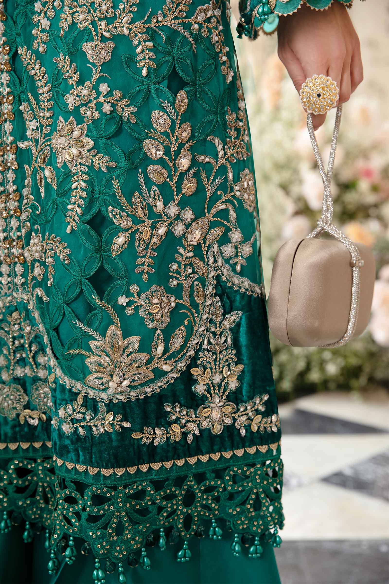3 Piece Unstitched Embroidered Suit | BD-2806 - Image 7