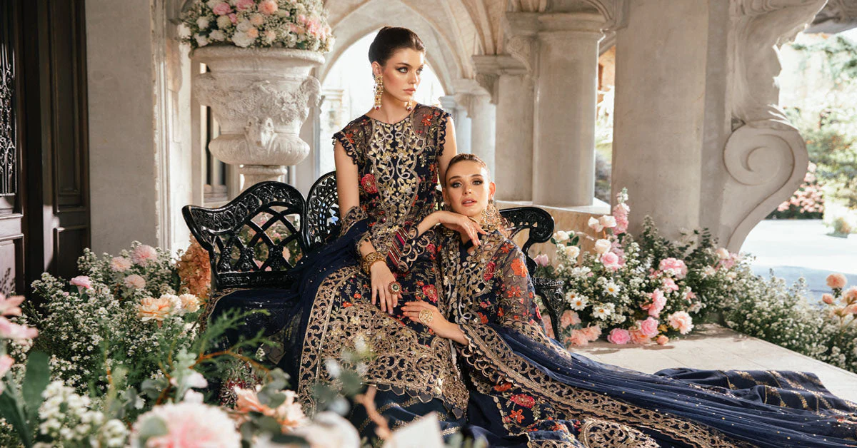 3 Piece Unstitched Embroidered Suit | BD-2808 - Image 7