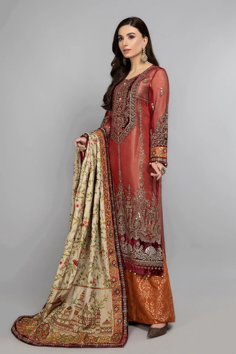 Suit Maroon BDS-2006 - Image 2