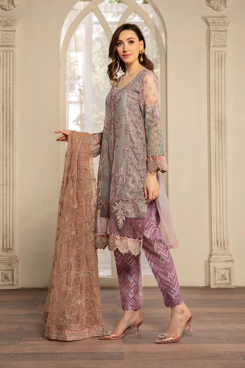 Suit Lilac BDS-2105 - Image 2