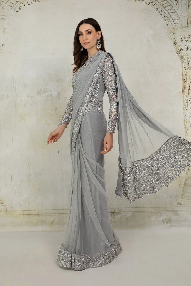 Suit Silver Grey BDS-2201 - Image 3