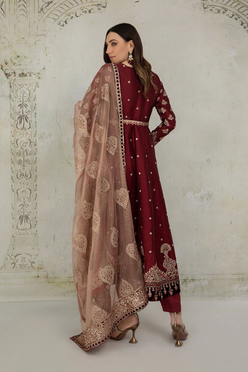 Suit Maroon BDS-2204 - Image 3