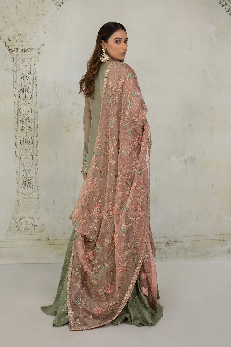 Suit Pistachio Green BDS-2205 - Image 3