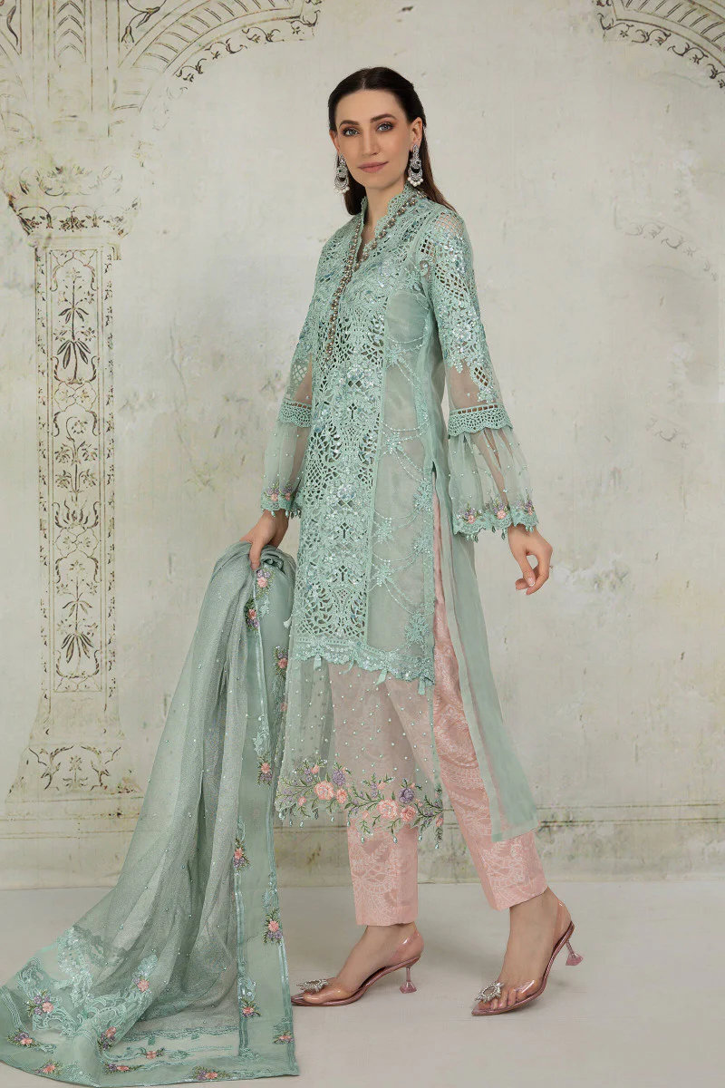 Suit Sky Blue BDS-2206 - Image 2