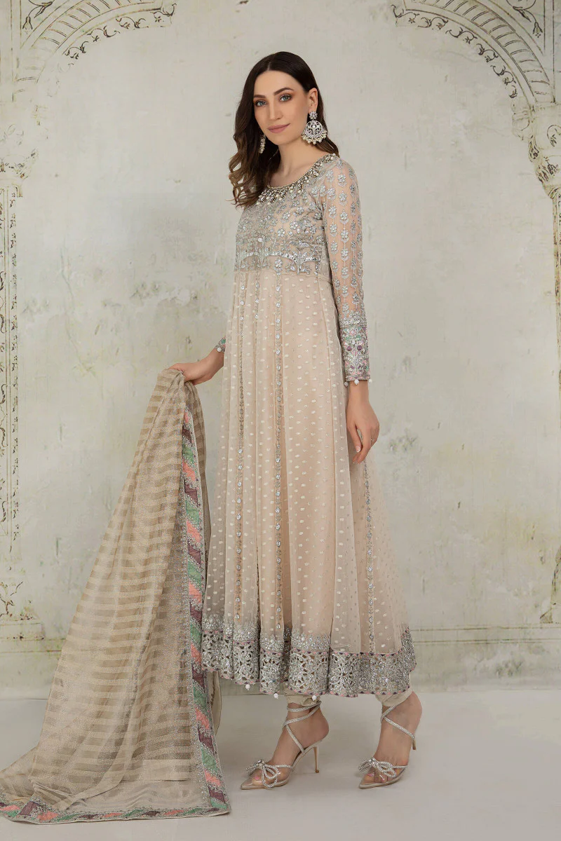 Suit Pearl White BDS-2208 - Image 2